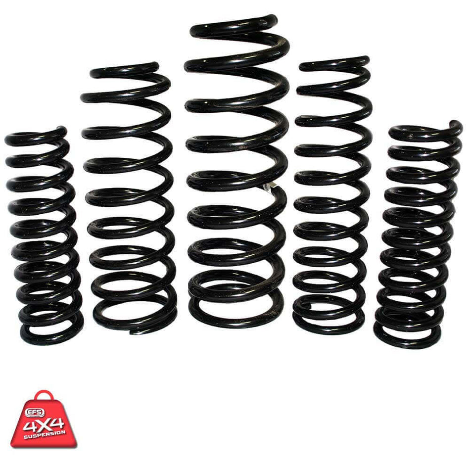 EFS Front Coil Springs for SsangYong Musso (09/2018 on) [Up to 60kg]