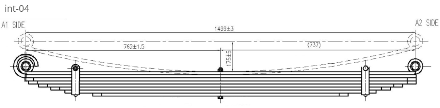 WCS Multileaf Spring for International Acco A/B & Eagles [Front]