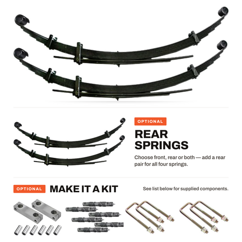 Truck Suspension Kits for Australian trucks