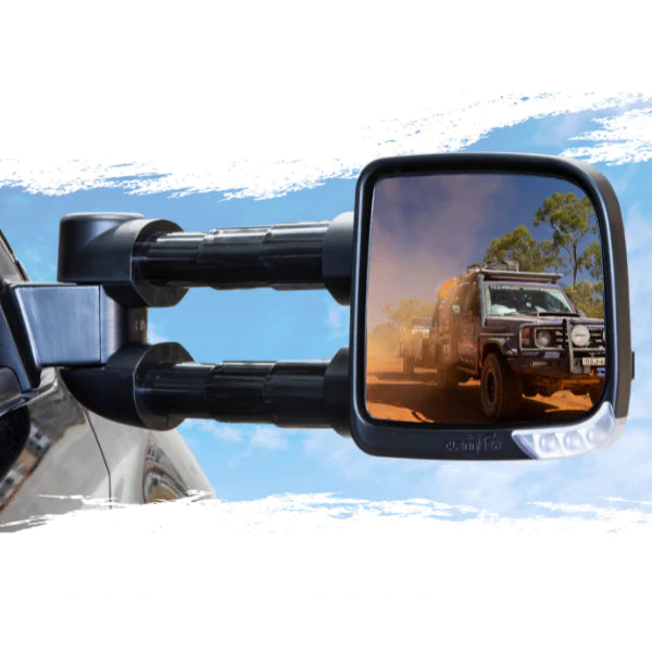 Clearview Compact Towing Mirrors for Toyota Prado 250 Series